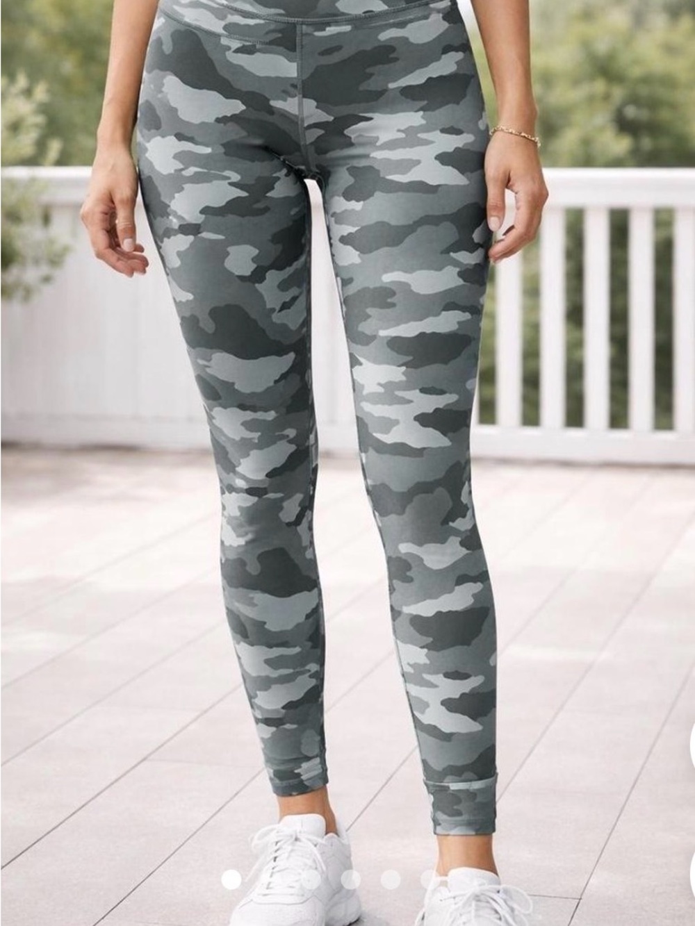 aerie green  Camo High-Waist Leggings